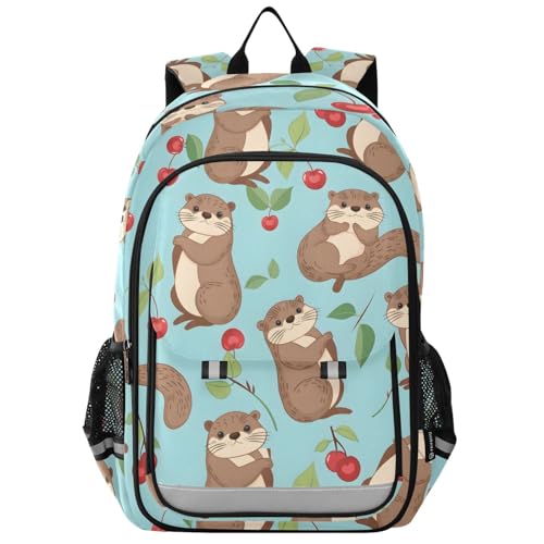 Sac à dos loutre pour ordinateur du lycée au voyage