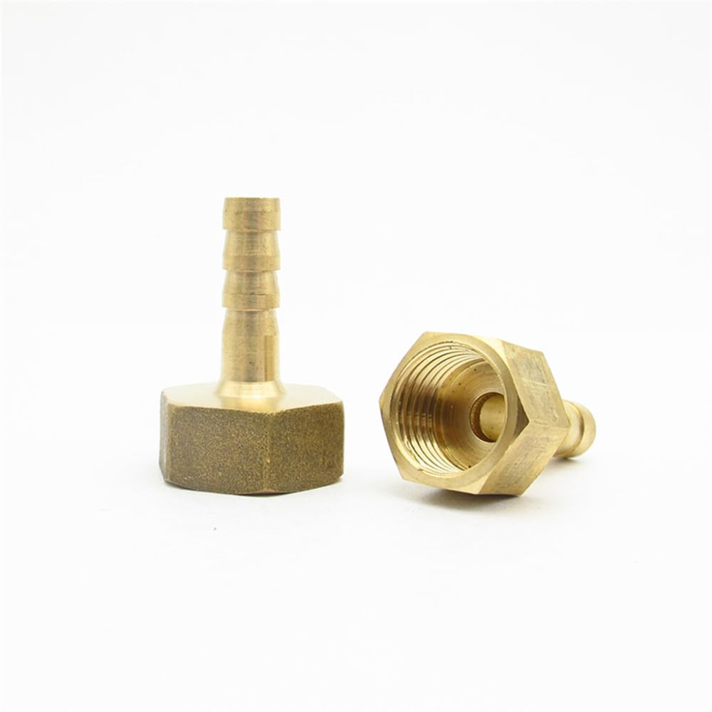 4mm 6mm 8mm 10mm 12mm 14mm 16mm 19mm 25mm 32mm Portagomma 1/8quot; 1/4quot; 3/8quot; 1/2quot; 3/4quot; 1quot; Connettore femmina per raccordo per tubi in ottone BSP, 1/2"