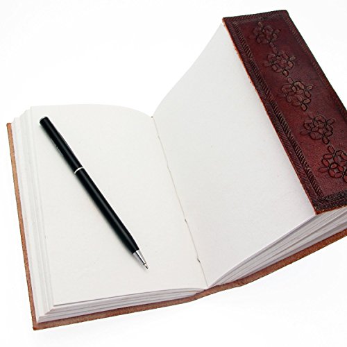 Jaald LEATHER-JOURNAL-2CLASP 8 Inch Leather Journal thumb #1