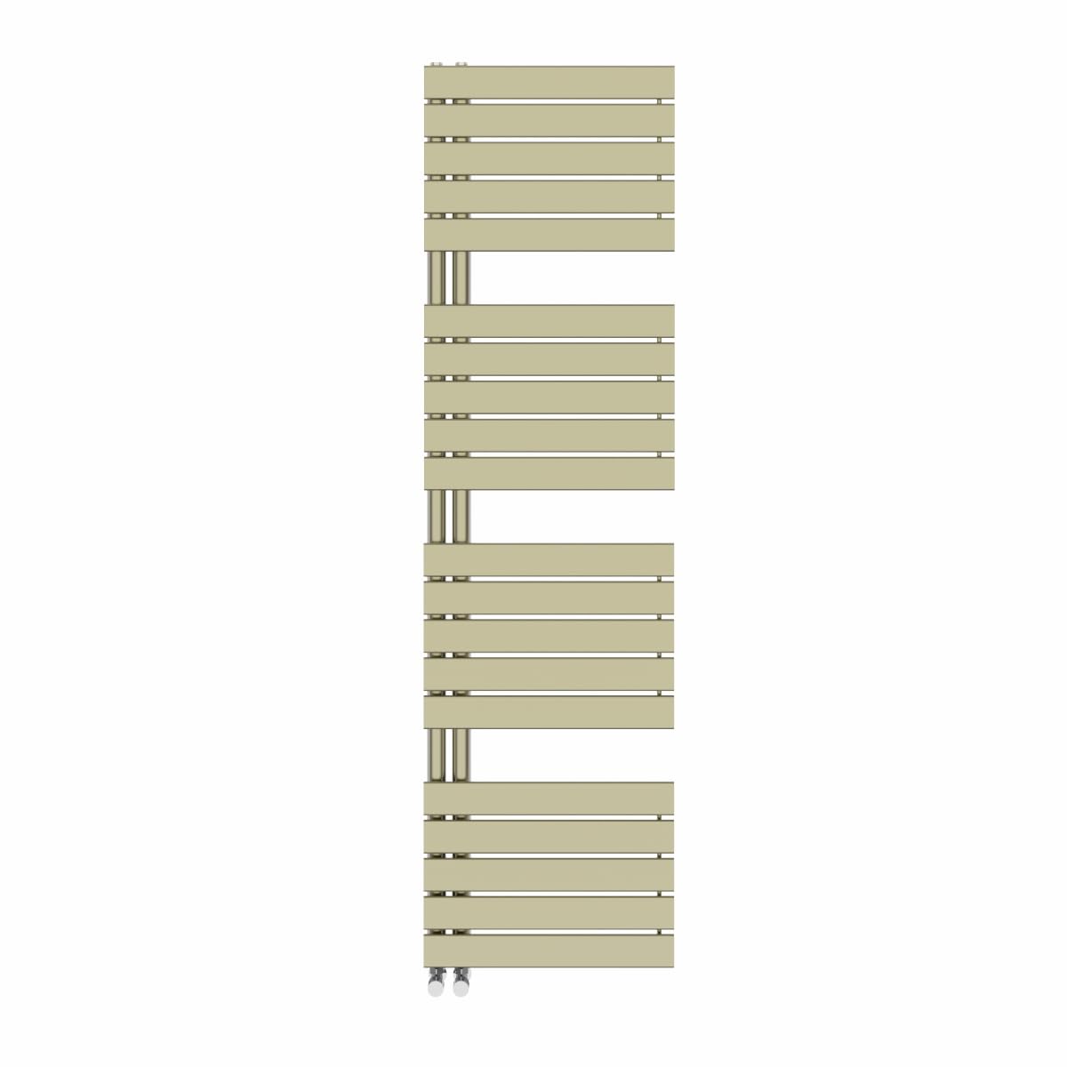 Nrg Brushed Brass Heated Towel Rail Radiator Ladder Heater 1800 X 500Mm,