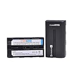 PowerTrust 2-Pack NP-F550 NP-F570 Battery for Sony NPF550 NP-F330 NP-F530 NPF570 NP-F730 NP-F750 NP-F960 NP-F970 CCD-RV100 CCD-RV200 CCD-SC5 CCD-SC6 CCD-SC55 CCD-SC65 CCD-TRV66 CCD-TRV67 Batteries