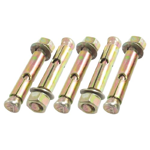 Aexit 5 Pcs Nuts M6 x 50mm Replacement Hex Nut Panel Nuts Expansion Bolts