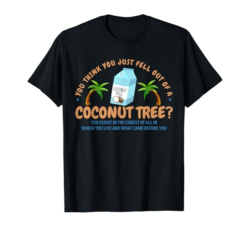 Regalos divertidos de diseño vintage de árbol de coco retro Camiseta