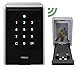 ARREGUI Keeper-E SEG013-A Intelligenter Schlüsseltresor | Schlüsselsafe mit Bluetooth und Mobil App | Smart Schlüsselkasten mit digitalem Zahlencode | Key Safe für Ferienwohnungen | Smart Home Silber