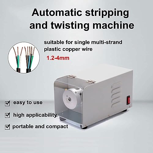 Machine à éplucher les câbles multibrins rapidement et sans effort mécanique - 4