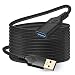 Produktbild USB 3.0-Verlängerungskabel, 4,5m Hochgeschwindigkeits-Verlängerungskabel, USB-A-Stecker auf Buchse,Verlängerungskabel für Playstation/Xbox/Flash-Laufwerk/Kartenleser/Tastatur/Drucker (Schwarz)