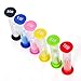 Sand Timer-Senbowe 6 Pack Colorful Sandglass Hourglass Sand Clock Timer/- 30sec/1min/2mins/3mins/5mins/10mins for Kids,Classroom, Kitchen,Games -Great Gift for Your Children