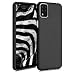 Produktbild kwmobile Hülle kompatibel mit LG K42 - Hülle Silikon - Soft Handyhülle - Handy Case in Schwarz