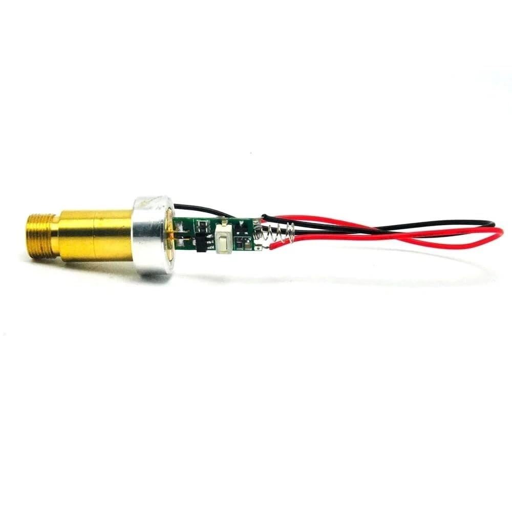 Módulo de Diodo Láser Verde 532nm - 200mW con Controlador y Disipador