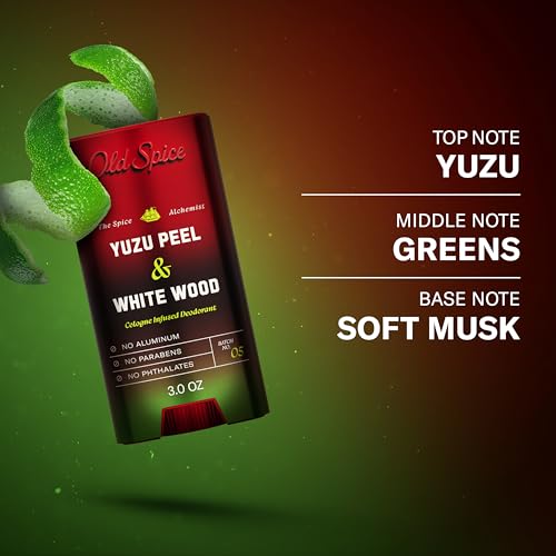 Old Spice Aluminum Free Deodorant for Men, Yuzu Peel & White Wood, 3 oz - image 8