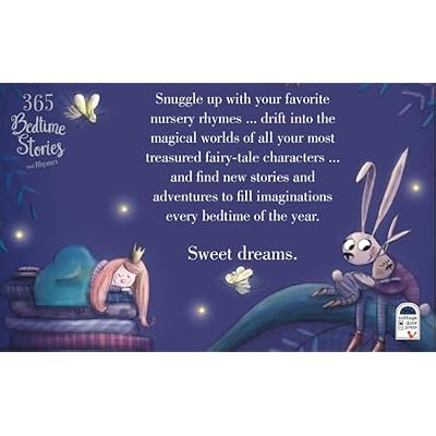 365 Bedtime Stories and Rhymes: Short Bedtime Stories, Nursery Rhymes and Fairy Tales Collections for Children Hardcover Illustrated, September 15, 2018
