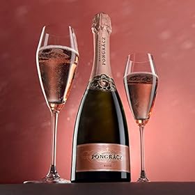 Pongracz Rose Chardonnay Pinot Noir Methode Cap Classique, 75cl | Chardonnay Sparkling Rose Wine – Pongracz