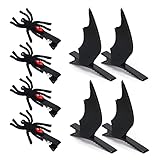 Diseño divertido y creativo con un patrón elegante, no solo embellece tu cabello, sino que también es ideal para la decoración de disfraces de Halloween.