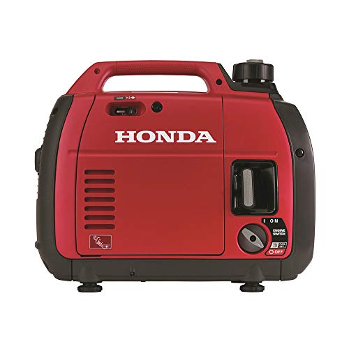Honda 663530 EU2200i 120V 2200-Watt 0.95 Gallon Companion Portable Inverter Generator with Co-Minder
