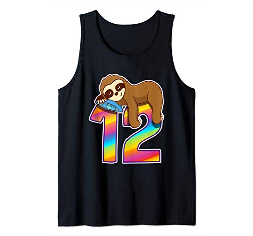 Regali di compleanno 12 anni ragazzo ragazza bradipo regalo Canotta