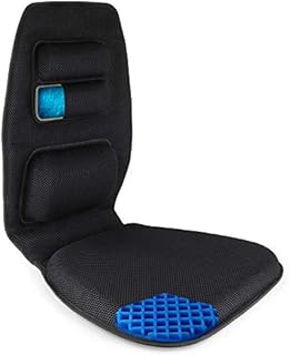 FOMI Premium Gel Cushion and Firm Back Support | Seat Cushion Pad