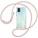 Produktbild mtb more energy® Handykette kompatibel mit Samsung Galaxy A51 (SM-A515, 6.5'') - rosa - Smartphone Hülle zum Umhängen - Anti Shock Strong TPU Case