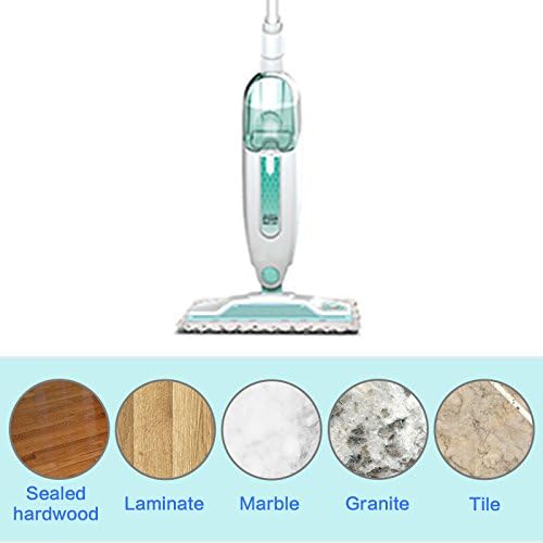 Amyehouse 12 Packs Dirt Grip Microfiber Pads Replacement Compatible with Shark Steam Mop S1000 S1000A S1000C S1000WM S1001C Vacuum Cleaners,Compare to Model Number P1000C5