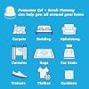 Scrub Daddy Powerase Gel with Blue Scrub Mommy, Household Multipurpose Cleaner for Spot Cleaning Fabric - Stain Remover for Surfaces, Including Carpet, Sofa, Upholstery, Shoes, Curtains & So Much More
