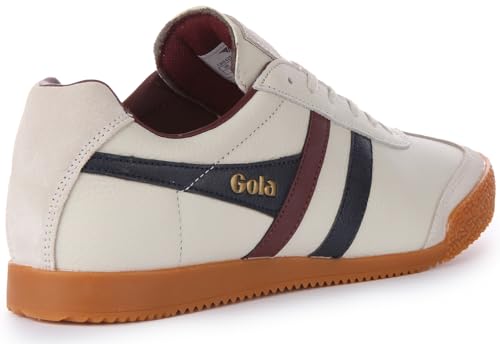 Image of Gola Equipe Suede - Sneakers for Men - Contrasting Wingflash - Heel Return - Durable Cupsole - Low Silhouette