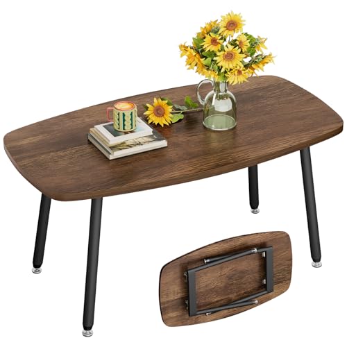 WOHOMO Folding Coffee Table for Small Spaces, No...