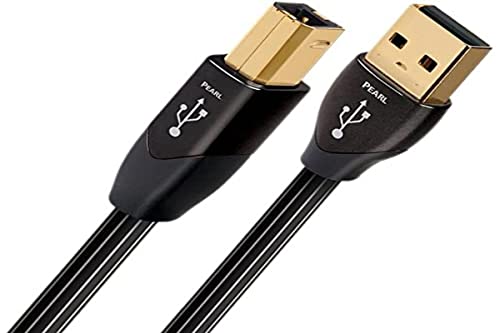 AudioQuest Pearl 1.5 m USB A-B Cable - Black (2.0, Male/Male)