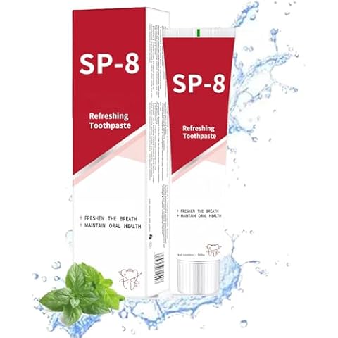 Super Probiotic Sp-8 Toothpaste, Sp-8 Ultra Whitening Toothpaste, Sp-8 Probiotic Toothpaste Whitening, SP 8 Toothpaste, Fresh Breath, Deep Cleaning Care Toothpaste Cover