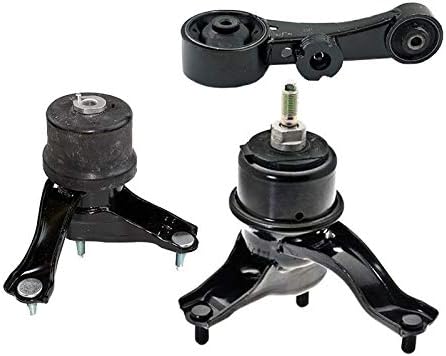 For 2015-2017 Toyota Sienna 3.5L AWD Engine Motor & Trans Mount Set 3pcs : A62036HY, EM7192, A4288 - K2509
