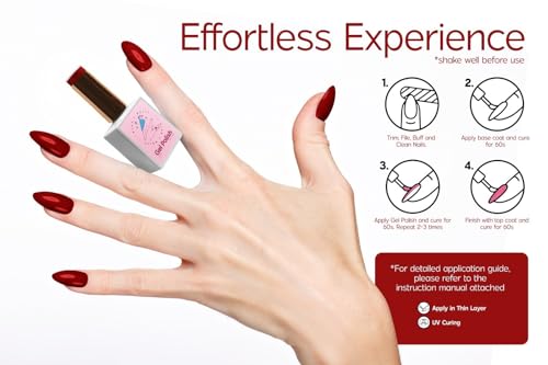 Esmalte de uñas gel efecto brillante duradero verde miniatura 3