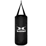 Hammer Boxsack Fit Schwarz - Saco Pesados de Boxeo (Nylon), Color Negro, Talla Talla única