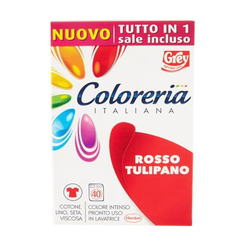 Coloreria Italiana Rosso Tulipano Tutto In 1 Sale Incluso - Rosso Tulipano