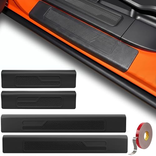 Salahii 4PCS Rubber Door Sill