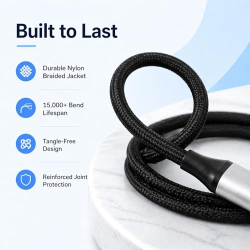 Cable adaptador Jack 3.5mm a 2x Jack 1/4 4ft miniatura 5