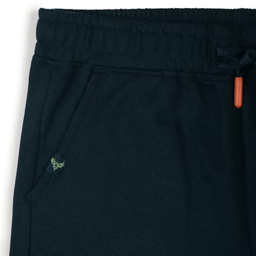 Image of Alan Jones Clothing Boys Casual Bermuda Shorts | Placement Print | French Terry | Regular Fit | Drawstring Closure | Age 5-16 Years | Lounge & Casual Wear