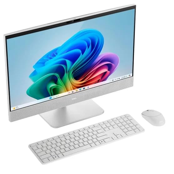 Image of Dell 24 inch Touchscreen All-in-One Desktop Computer - Core Ultra 7 AI PC for Business & Creative Professionals, 64GB DDR5 RAM, 2TB SSD, Win11 Pro, Bluetooth 6.0, WiFi 7, 24'' FHD Anti-Glare Display