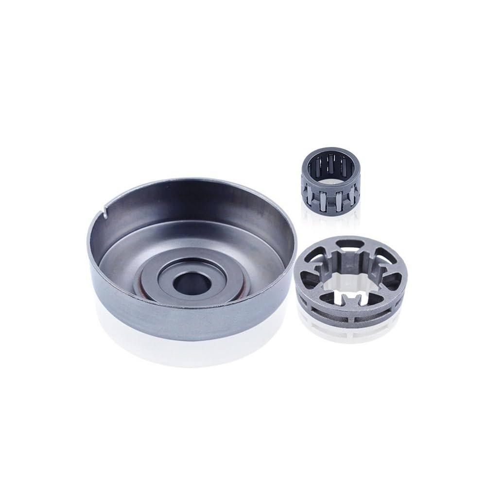 Kit de cojinete de Agujas de Rueda Dentada de Tambor de Embrague de Cadena de 7 Dientes 325 Compatible con Motosierra MS170, MS180, MS210, MS230, MS250 023, 025 y 018