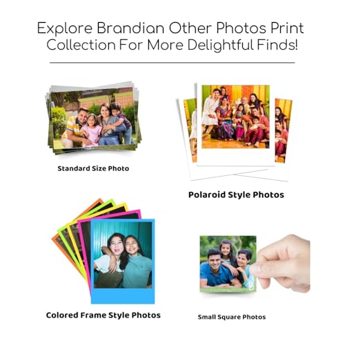 Image of Brandian | Pack of 36 | Custom Photo Prints for Birthday, Anniversary & Love Gifts | 4x3 Inch | Wall Art