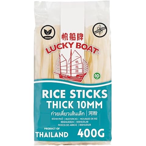 Lucky Boat Gluten Free Rice Noodles 400G Cover