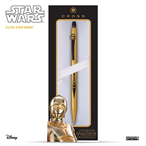 Bolígrafo Gel Cross X Star Wars C-3PO Recargable miniatura 3