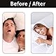 Kinnband Schlafapnoe,Kinnriemen Schnarchen,Antischnarch,Kinnband für Schnarchstopper,Chin Strap,Anti Schnarch Kinnriemen,Schnarchmaske,Wiederverwendbarer Schnarchstopper, Anti Snoring Chin Strap