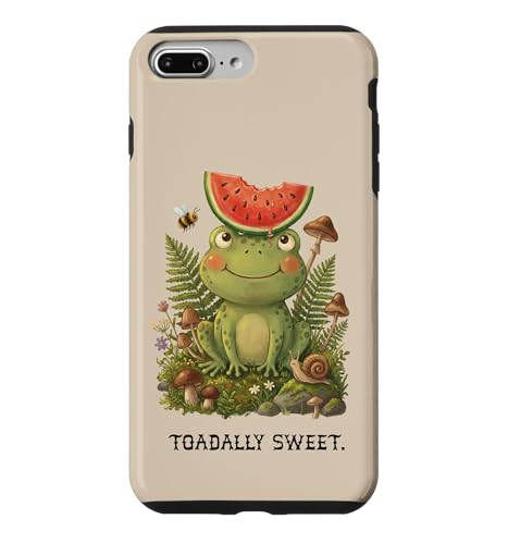 Toadally Sweet Cottagecore Frog �X�C�J �L�m�R �X�}�z�P�[�X iPhone 7 Plus/8 Plus �p