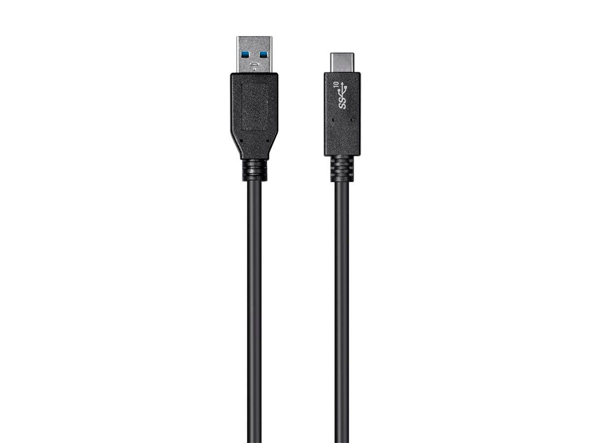 Cable USB tipo C a USB tipo A 3.1 Gen 2, 10 Gbps, 3A, 30 AWG, para usar con Samsung Galaxy S9 S8 Note 8 Pixel, LG V30 G6 G5, Nintendo Switch y más 3.3 ft (3.3 pies), color negro - Serie Select 5
