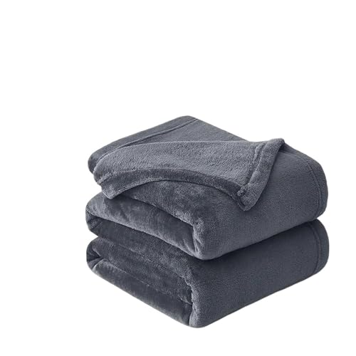 Couverture pour canapés couvertures grises lit chaud et respirant 180x200 - 2
