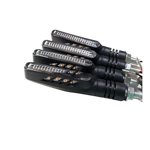 Clignotants de moto momt indicateurs de direction noirs CB500F - 2
