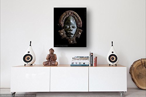African Art - Tribal Art/Dan Deangle Face Mask Portrait/Ethnographic Series/Fine Art Photo Print