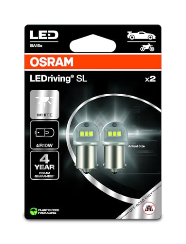 Osram LEDriving SL, ≜ R10W, White 6000K, LED Retrofit, offroad use only, Double Blister (2 lamps)