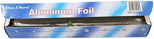 KITCHEN DIVA Premium Aluminum Foil | 25 ft (7.6 m) Roll | 12" (30.5 cm) Wide | Ideal for Home & Restaurant | Includes Precision Metal Cutter image 4