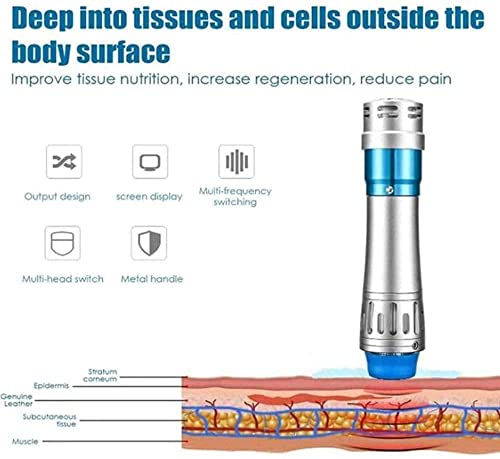 Máquina de Terapia de Ondas de Choque, Máquina Multifuncional de Fisioterapia para Alivio del Dolor Profundo y Tratamiento de Fascitis Plantar miniatura 6