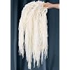 17PCS Dried Amaranthus Hanging Flowers 100% Natural 23" Ivory White Preserved Amaranthus for Wedding Decor, Floral Arrangements, Arch Backdrop, Table Centerpieces & Home Wall Hanging