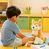 WEIGEDU Japanese Akita Shiba Plush Toy Stuffed Animal, Cute Soft and Cuddly, for All Age, 13" #1